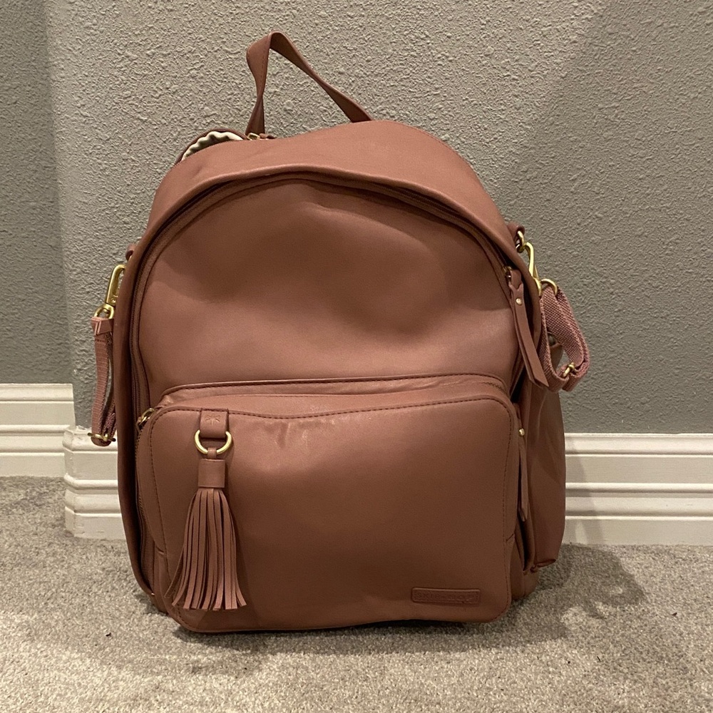 Skip Hop Pink Baby Bag with Tassel